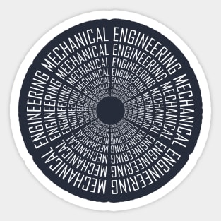 mechanical engineering mechanics engineer funny Sticker